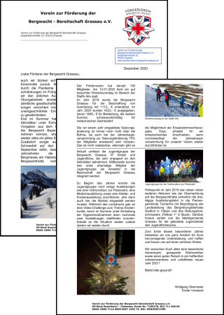 Jahresbericht 2020 Jahresbericht 2020